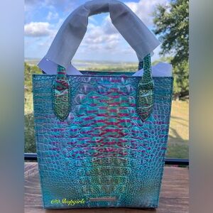 NWT Brahmin MOIRA BLUE FIN Melbourne